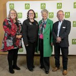 Mayor Linley Shine, Paula (ALBG), Sophie Thomson, Geoff Brock MP